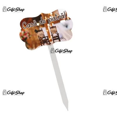 Casa de piatra, topper lemn, model c